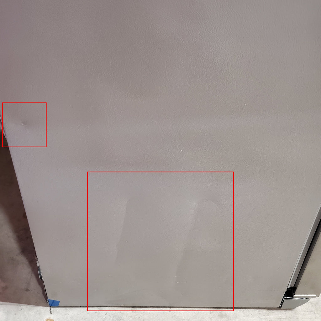 Frigidaire 22.3-cu ft Counter-depth Side-by-Side Refrigerator with Ice Maker (Fingerprint Resistant Stainless Steel) ENERGY STAR 4SD455 - GRSC2352AF - Scratch & Dent (Minor)