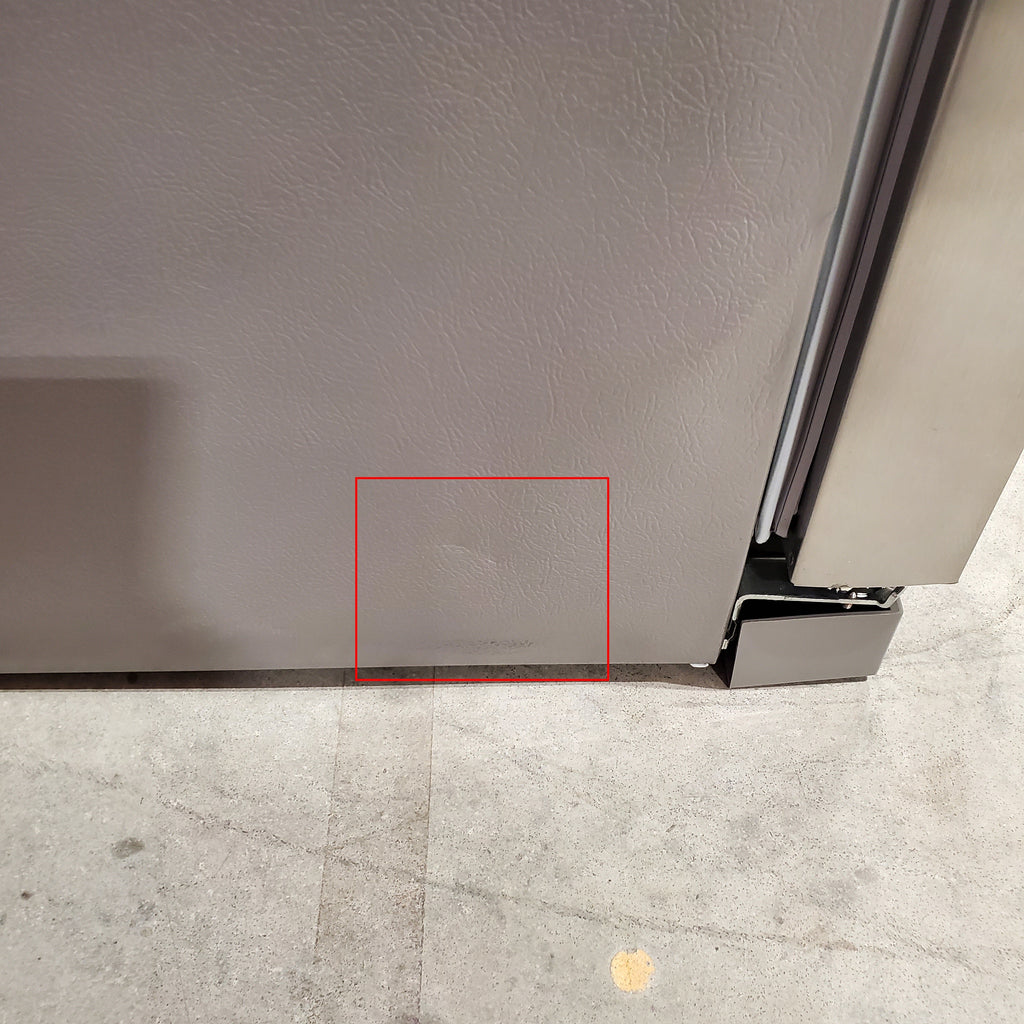 Frigidaire 25.6 cu. ft. ENERGY STAR Side by Side Refrigerator with Exterior Water and Ice Dispenser in Stainless Steel 4SD460 - FRSS2623AS - Scratch & Dent (Moderate)