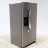 33 in. Wide Fingerprint-Resistant Stainless Steel Whirlpool 21.4 cu. ft. Side by Side Refrigerator with In Door Ice and Water Dispenser - Scratch & Dent - Moderate