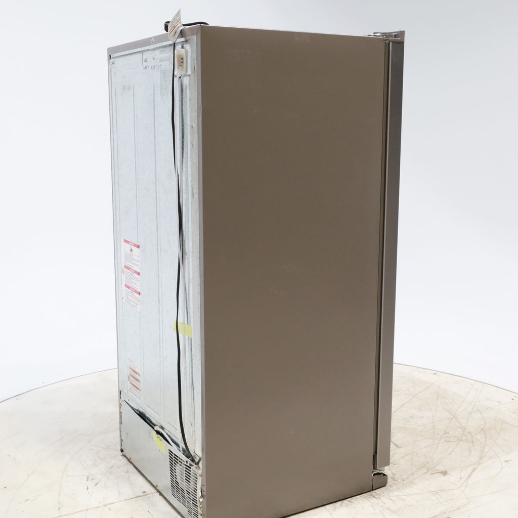 33 in. Wide Fingerprint-Resistant Stainless Steel Whirlpool 21.4 cu. ft. Side by Side Refrigerator with In Door Ice and Water Dispenser - Scratch & Dent - Moderate