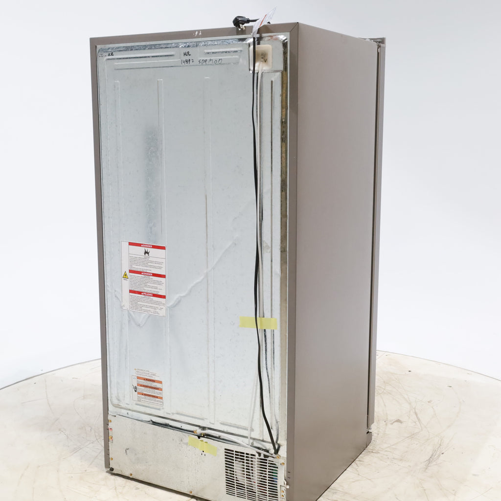 33 in. Wide Fingerprint-Resistant Stainless Steel Whirlpool 21.4 cu. ft. Side by Side Refrigerator with In Door Ice and Water Dispenser - Scratch & Dent - Moderate