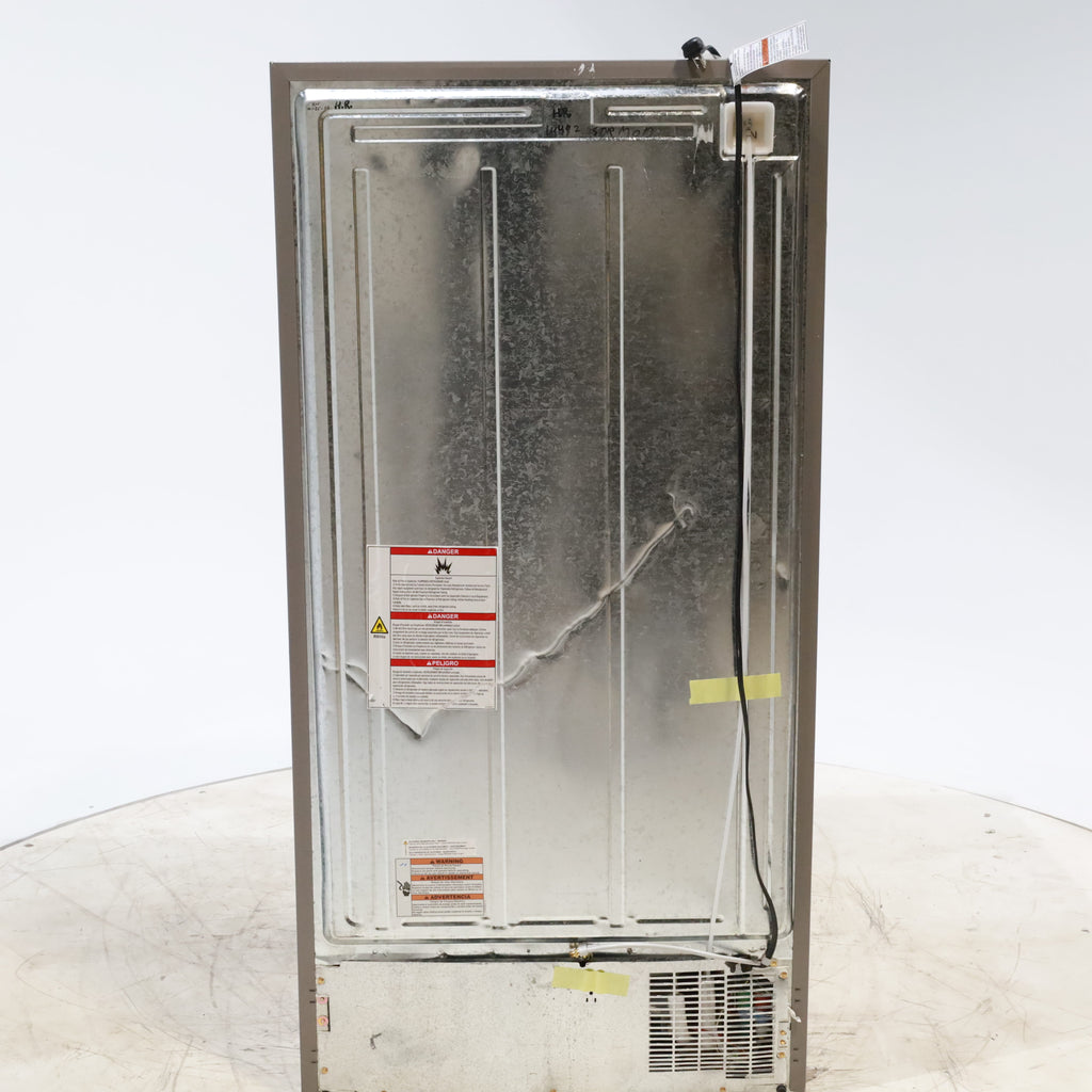 33 in. Wide Fingerprint-Resistant Stainless Steel Whirlpool 21.4 cu. ft. Side by Side Refrigerator with In Door Ice and Water Dispenser - Scratch & Dent - Moderate