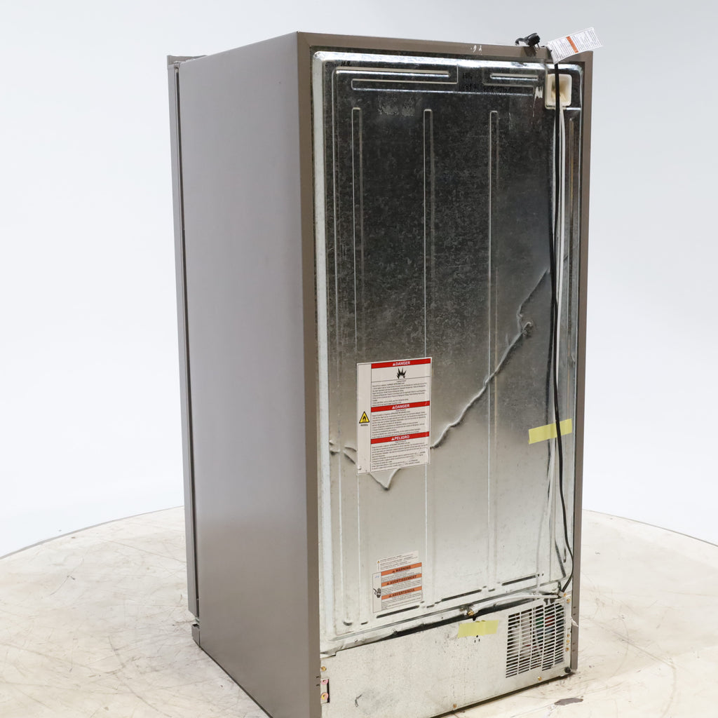 33 in. Wide Fingerprint-Resistant Stainless Steel Whirlpool 21.4 cu. ft. Side by Side Refrigerator with In Door Ice and Water Dispenser - Scratch & Dent - Moderate