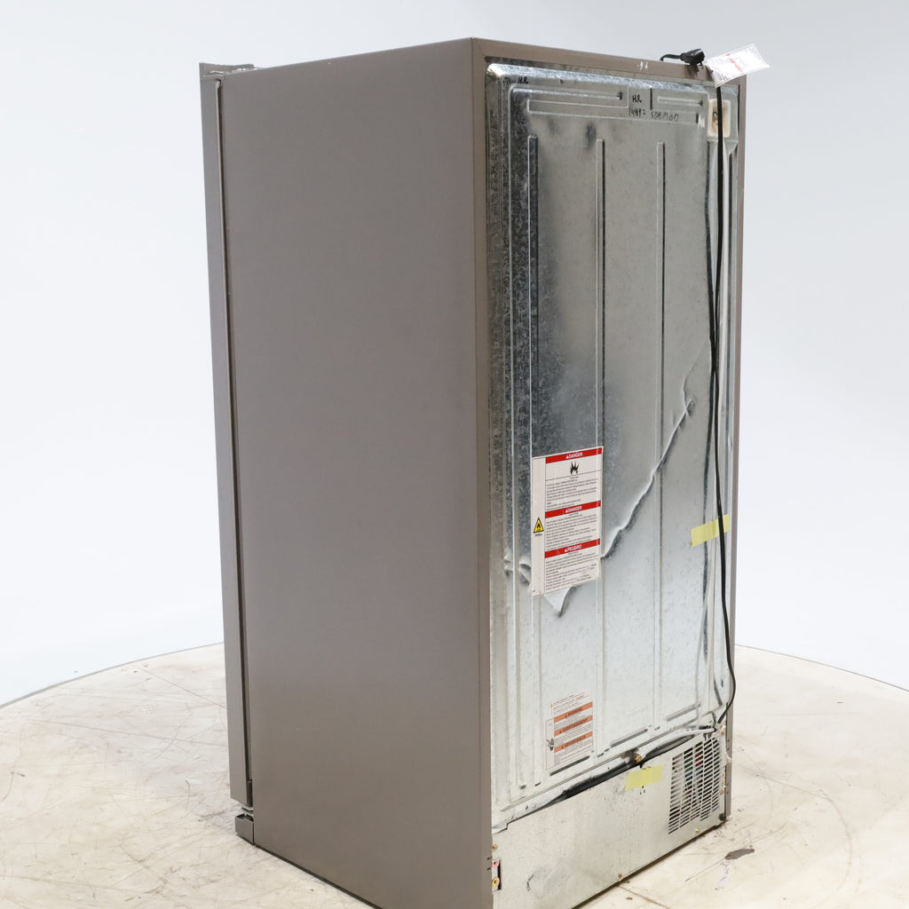 33 in. Wide Fingerprint-Resistant Stainless Steel Whirlpool 21.4 cu. ft. Side by Side Refrigerator with In Door Ice and Water Dispenser - Scratch & Dent - Moderate