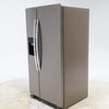 33 in. Wide Fingerprint-Resistant Stainless Steel Whirlpool 21.4 cu. ft. Side by Side Refrigerator with In Door Ice and Water Dispenser - Scratch & Dent - Moderate