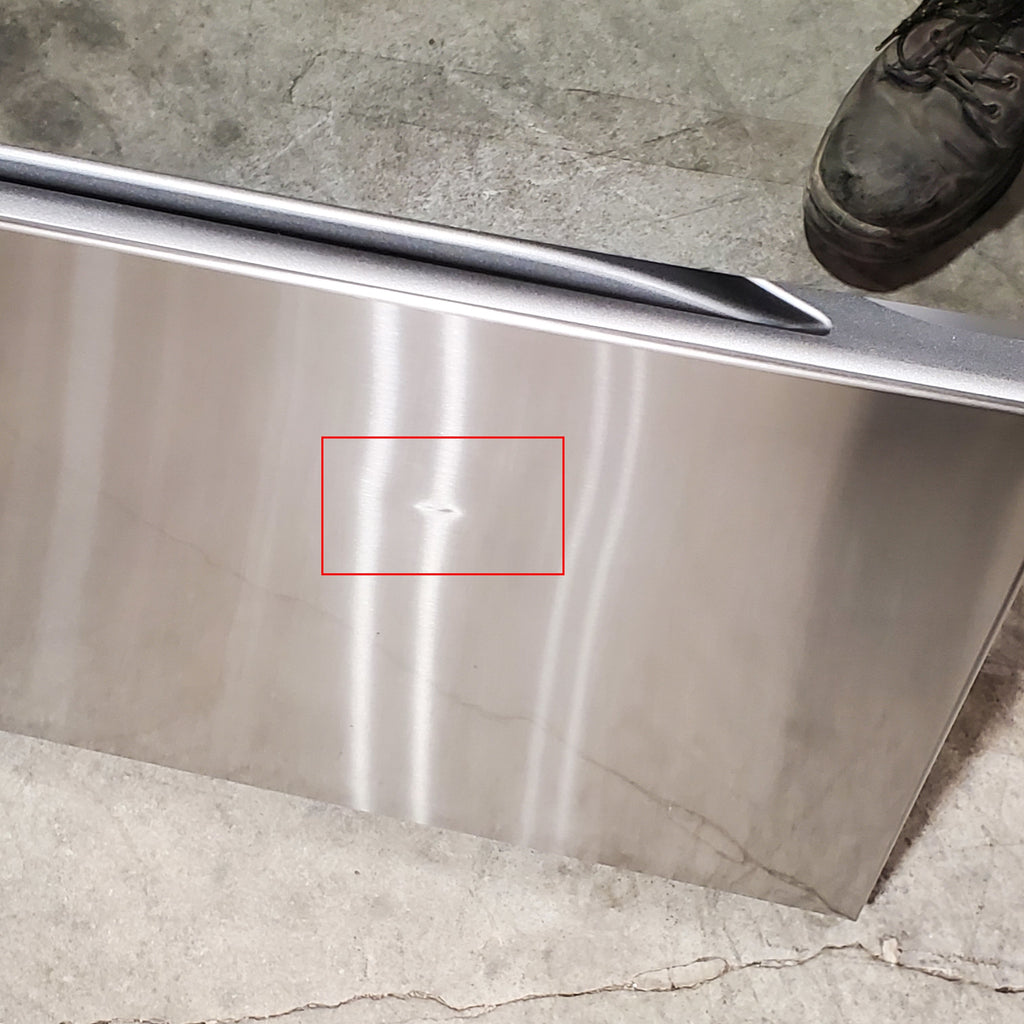 LG 26 cu. ft. Counter-Depth French Door Refrigerator in Stainless Steel with Mirror InstaView™ 8SD051 - LRYKC2606S - Open Box