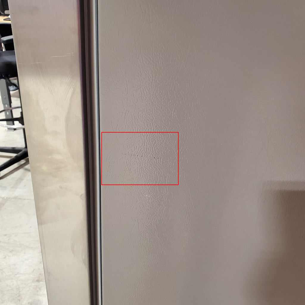 Frigidaire 25.6 cu. ft. ENERGY STAR Side by Side Refrigerator with Exterior Water and Ice Dispenser in Stainless Steel 4SD460 - FRSS2623AS - Scratch & Dent (Moderate)