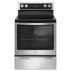 Whirlpool Fingerprint Resistant Stainless Steel Glass Top 30 In. 5 Burner Electric 6.4 Cu. Ft. Freestanding Range with True Convection Cooking 1CR02164 - WFE770H0FZ - Certified Refurbished