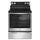 Whirlpool Fingerprint Resistant Stainless Steel Glass Top 30 In. 5 Burner Electric 6.4 Cu. Ft. Freestanding Range with True Convection Cooking 1CR02164 - WFE770H0FZ - Certified Refurbished