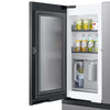 Samsung 29 cu. ft. Bespoke 4-Door French Door Refrigerator with Beverage Center™ in Stainless Steel 5SD198 - RF29BB8600QL - Scratch & Dent (Minor)