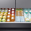 Samsung 29 cu. ft. Bespoke 4-Door French Door Refrigerator with Beverage Center™ in Stainless Steel 5SD198 - RF29BB8600QL - Scratch & Dent (Minor)