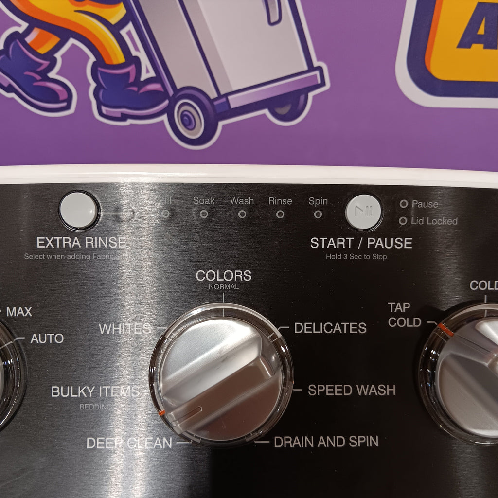 GE 4.3 cu. ft. Capacity Washer with Stainless Steel Basket with Deep Clean GTW525ACWWB - New in Box