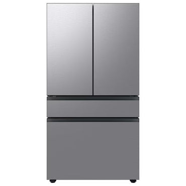 Samsung 29 cu. ft. Bespoke 4-Door French Door Refrigerator with Beverage Center™ in Stainless Steel 5SD198 - RF29BB8600QL - Scratch & Dent (Minor)