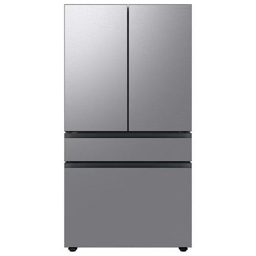 Samsung 29 cu. ft. Bespoke 4-Door French Door Refrigerator with Beverage Center™ in Stainless Steel 5SD198 - RF29BB8600QL - Scratch & Dent (Minor)