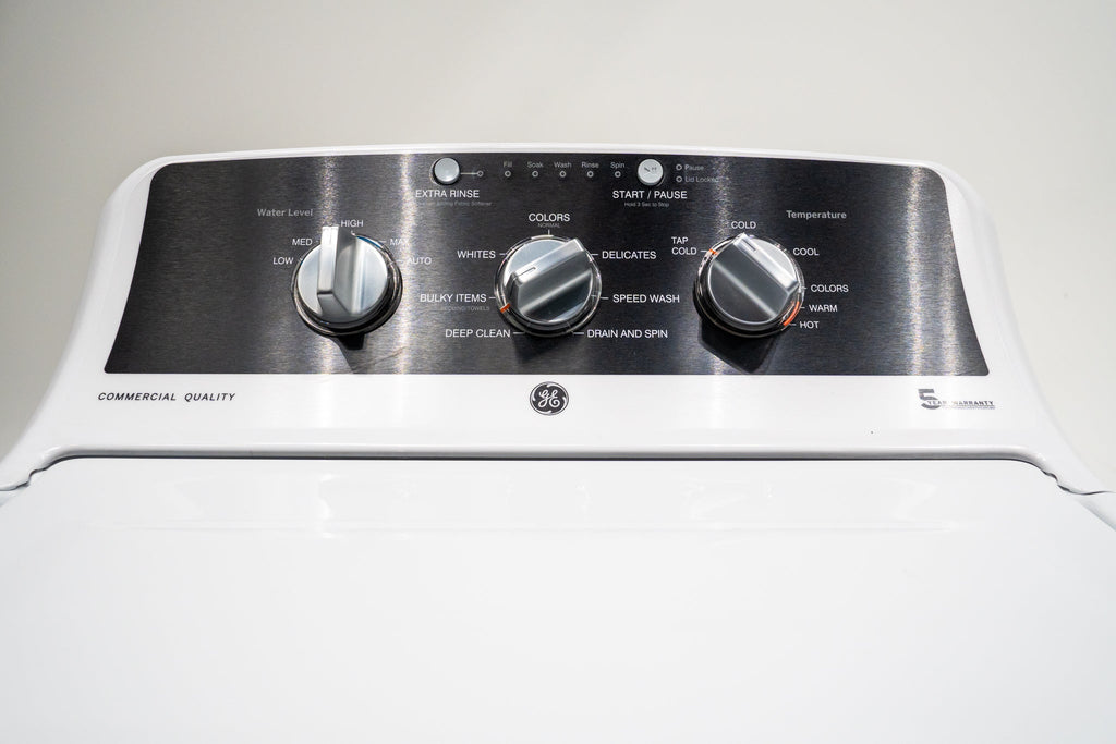 GE 4.3 cu. ft. Capacity Washer with Stainless Steel Basket with Deep Clean GTW525ACWWB - New in Box