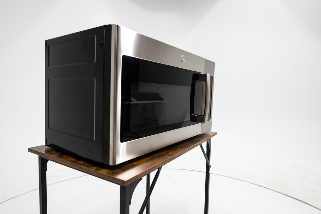GE® 1.6 Cu. Ft. Over-the-Range Microwave Oven in Stainless Steel 5SD221 - JVM3160RFSS - Scratch & Dent (Minor)