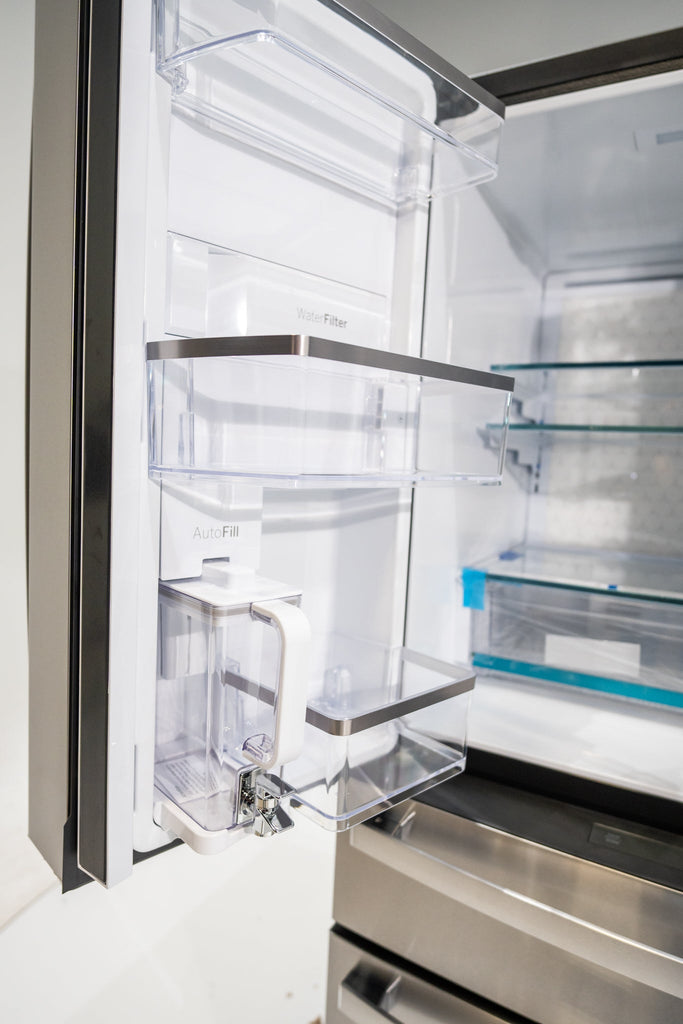 GE Profile™ ENERGY STAR® 29 Cu. Ft. Smart Fingerprint Resistant 4-Door French-Door Refrigerator with Door In Door PGD29BYTFS - New in Box