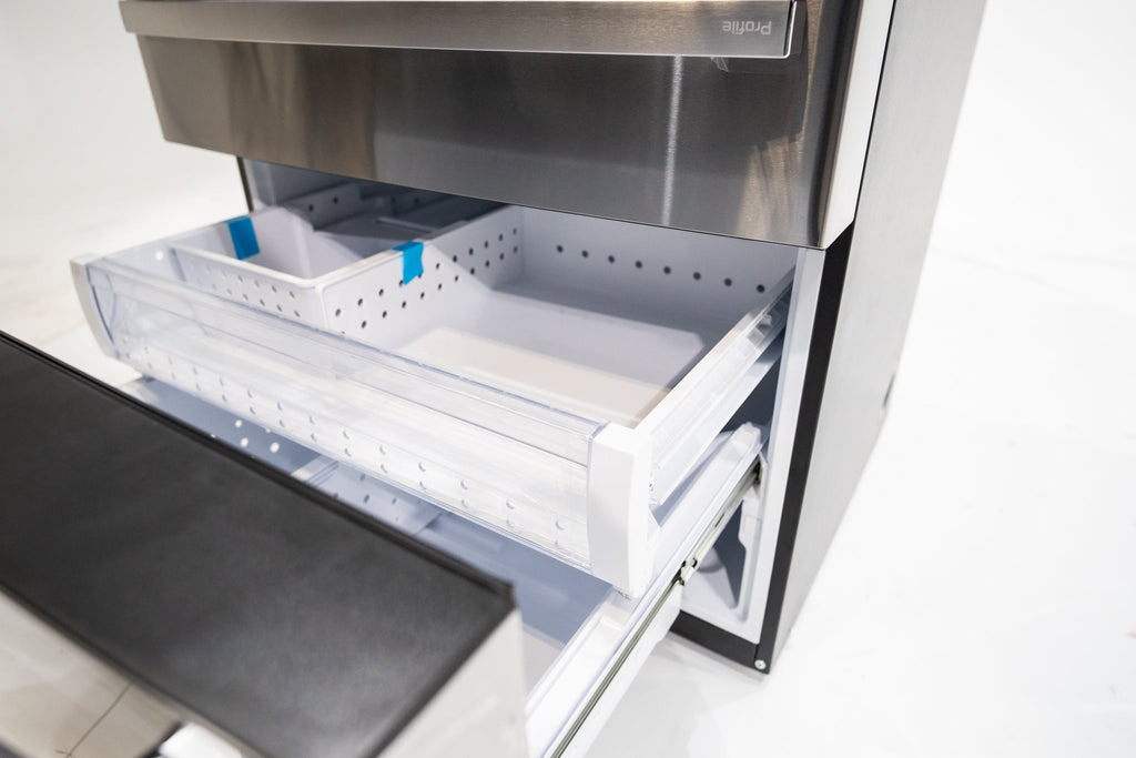 GE Profile™ ENERGY STAR® 29 Cu. Ft. Smart Fingerprint Resistant 4-Door French-Door Refrigerator with Door In Door PGD29BYTFS - New in Box