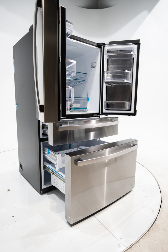 GE Profile™ ENERGY STAR® 29 Cu. Ft. Smart Fingerprint Resistant 4-Door French-Door Refrigerator with Door In Door PGD29BYTFS - New in Box