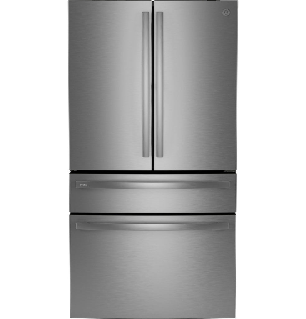GE Profile™ ENERGY STAR® 29 Cu. Ft. Smart Fingerprint Resistant 4-Door French-Door Refrigerator with Door In Door PGD29BYTFS - New in Box