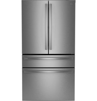 GE Profile™ ENERGY STAR® 29 Cu. Ft. Smart Fingerprint Resistant 4-Door French-Door Refrigerator with Door In Door PGD29BYTFS - New in Box