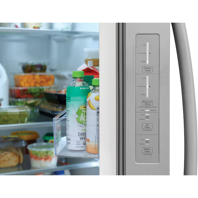 Frigidaire Gallery 26 Cu. Ft. Standard-Depth Side-by-Side Refrigerator - 3SD545 - GRSN2620AF - Scratch & Dent (Minor)