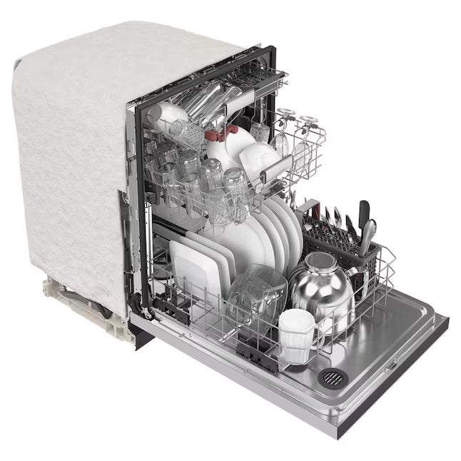 KitchenAid 24 in. ENERGY STAR Top Control Dishwasher with FreeFlex Third Rack in PrintShield Stainless Steel KDTM404KPS - Scratch & Dent (Minor)