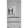 LG 27.8-cu ft 4-Door French Door Refrigerator with Dual Ice Maker in Fingerprint Resistant Steel 3SD777 - LRMXS2806S - Scratch & Dent (Minor)